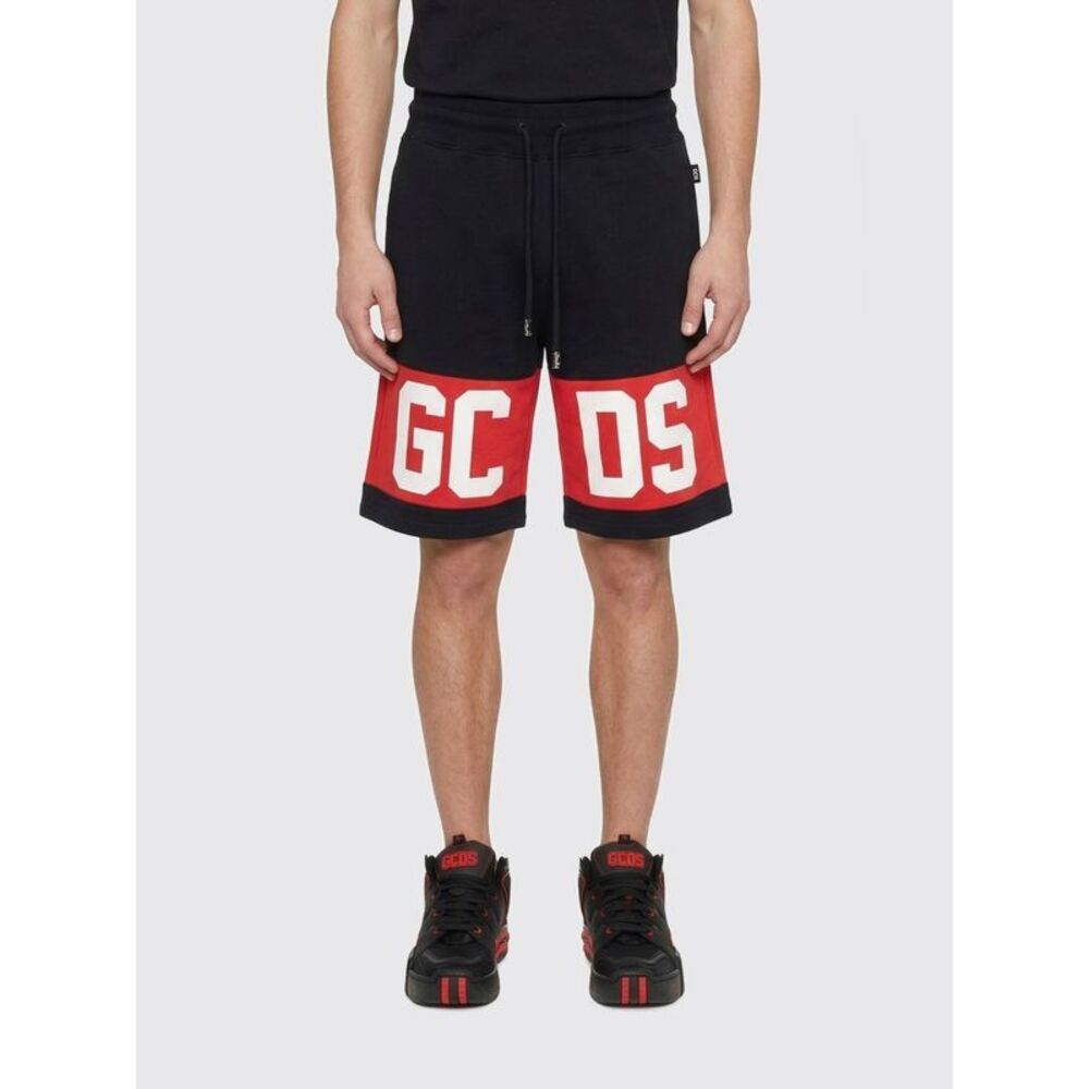 Gcds Men Gcds Jogging Shorts In Stretch Cotton